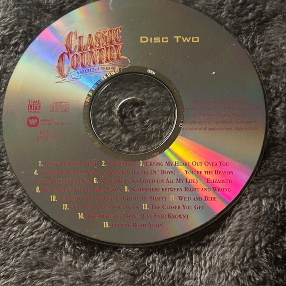 Classic Country‎ 1980–1984 Disc Two Loose CD Bundle Deal